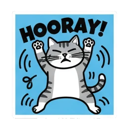 Sticker 3 from AI Sticker Pack, designed for expressive chats, social replies, and everyday reactions.