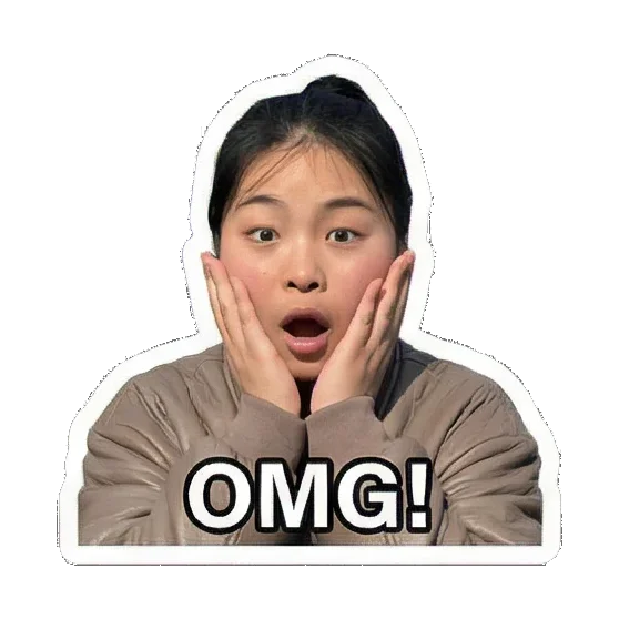 Sticker 4 from AI Sticker Pack, designed for expressive chats, social replies, and everyday reactions.