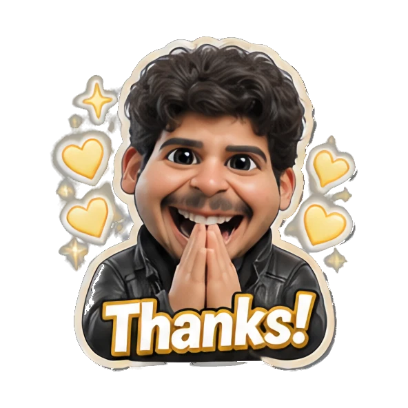 cartoon happy Mood Story 341e8340 sticker for expressive chats and social replies.