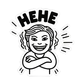 开怀大笑的表情 Pop Art Moods sticker for expressive chats and social replies.