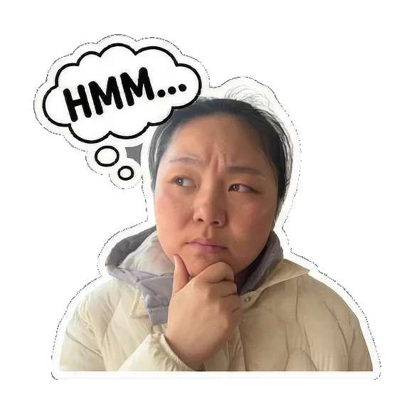 Sticker 14 from Sticker Pack 49c551fa, designed for expressive chats, social replies, and everyday reactions.