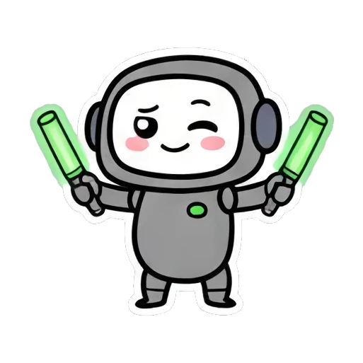 Sticker 14 from AI Sticker Pack, designed for expressive chats, social replies, and everyday reactions.