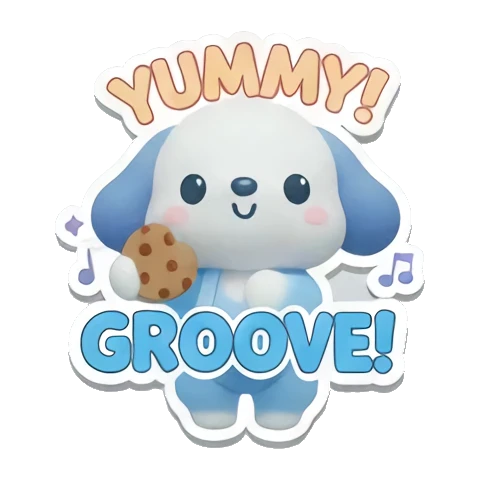Sticker 11 from blue dog, designed for expressive chats, social replies, and everyday reactions.