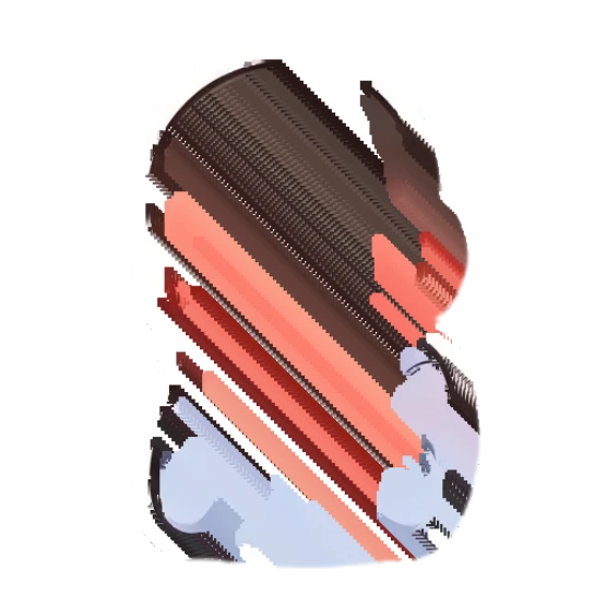 Bearded man covering his face in embarrassment or shyness Cheerful Bearded Office Guy sticker for expressive chats and social replies.
