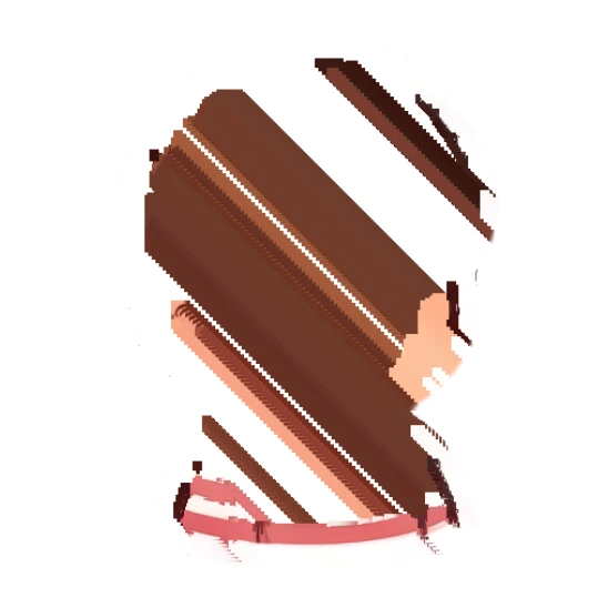 Girl looking skeptical and unimpressed with crossed arms Cheerful Brown-Haired Girl sticker for expressive chats and social replies.