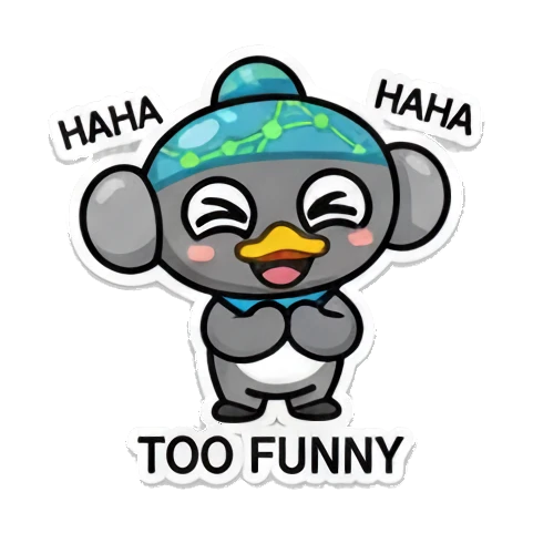 白色轮廓设计 Little Gray Hat's Daily Moods sticker for expressive chats and social replies.