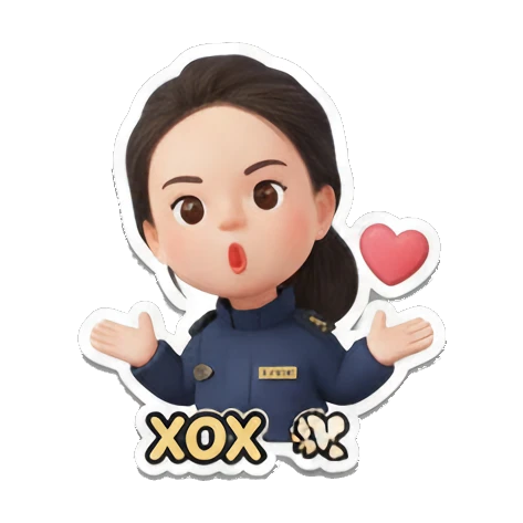 困倦想睡表情 Chibi Girl's Mood Diary sticker for expressive chats and social replies.