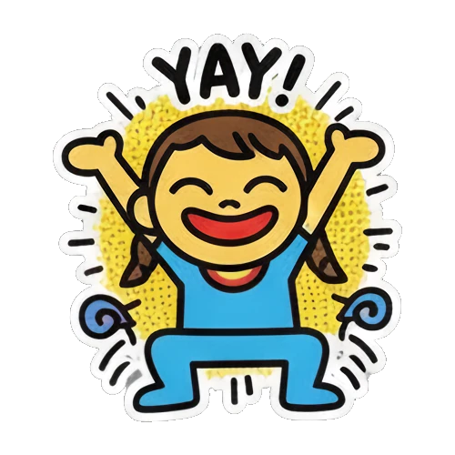 Sticker 2 from AI Sticker Pack, designed for expressive chats, social replies, and everyday reactions.