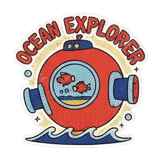水手在海上冒险 Little Sailor's Nautical Adventures sticker for expressive chats and social replies.