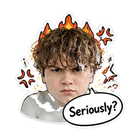 Sticker 7 from Mood Story 03057497, designed for expressive chats, social replies, and everyday reactions.