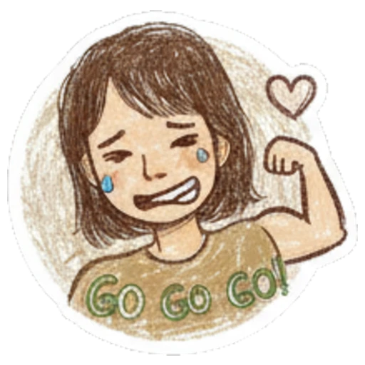 Sticker 6 from AI Sticker Pack, designed for expressive chats, social replies, and everyday reactions.