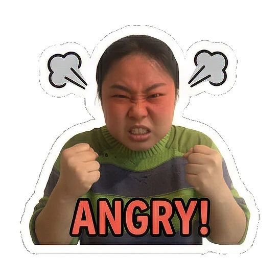 Sticker 9 from AI Sticker Pack, designed for expressive chats, social replies, and everyday reactions.