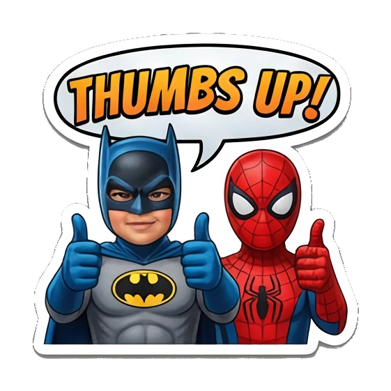 Sticker 6 from AI Sticker Pack, designed for expressive chats, social replies, and everyday reactions.