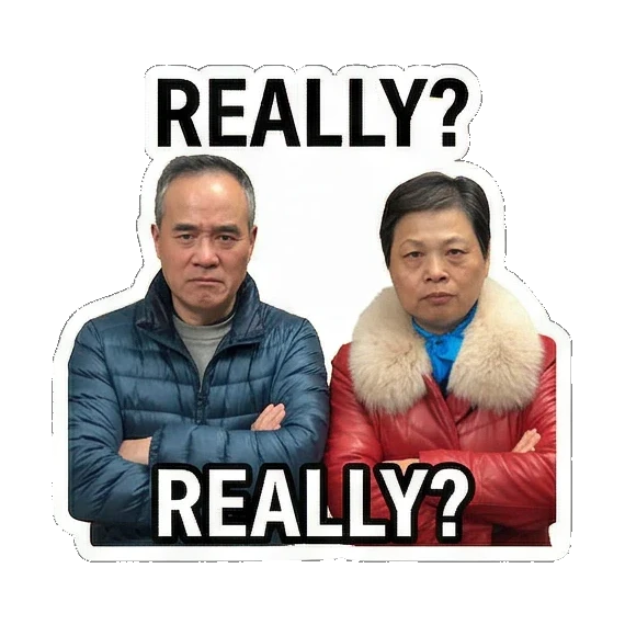 Sticker 10 from AI Sticker Pack, designed for expressive chats, social replies, and everyday reactions.