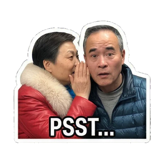 Sticker 3 from AI Sticker Pack, designed for expressive chats, social replies, and everyday reactions.