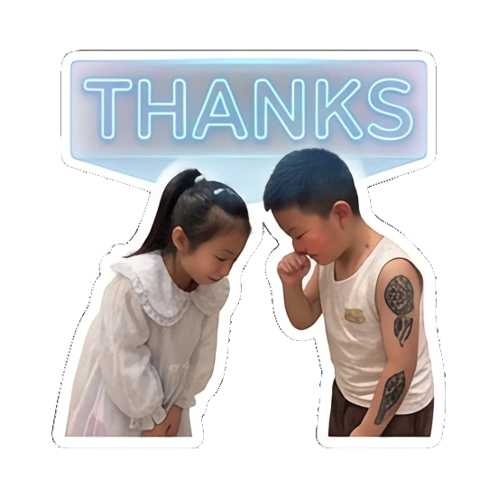 Sticker 3 from AI Sticker Pack, designed for expressive chats, social replies, and everyday reactions.