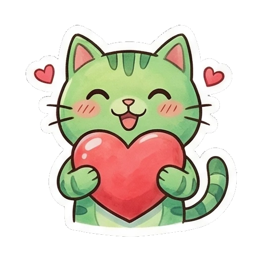 Sticker 7 from AI Sticker Pack, designed for expressive chats, social replies, and everyday reactions.