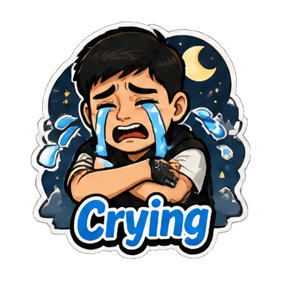 cartoon chat Mood Story 21729633 sticker for expressive chats and social replies.