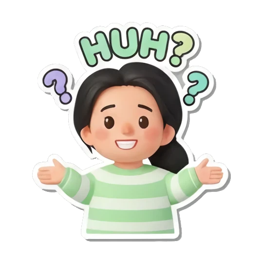 Sticker 12 from AI Sticker Pack, designed for expressive chats, social replies, and everyday reactions.