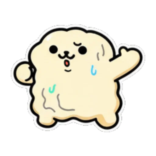 团子害羞地转身 Cute Chef Dumpling Stickers sticker for expressive chats and social replies.