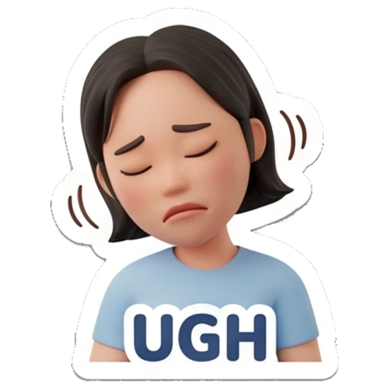 Sticker 13 from AI Sticker Pack, designed for expressive chats, social replies, and everyday reactions.