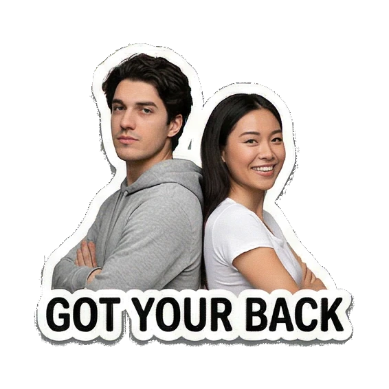 竖起大拇指点赞 Couple Daily Vibes sticker for expressive chats and social replies.