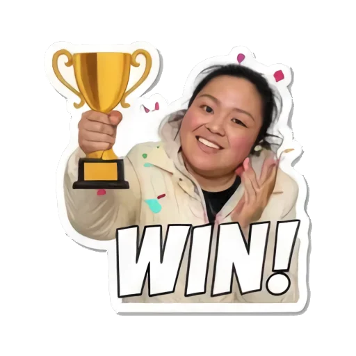 Sticker 14 from AI Sticker Pack, designed for expressive chats, social replies, and everyday reactions.