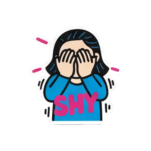 Sticker 5 from AI Sticker Pack, designed for expressive chats, social replies, and everyday reactions.