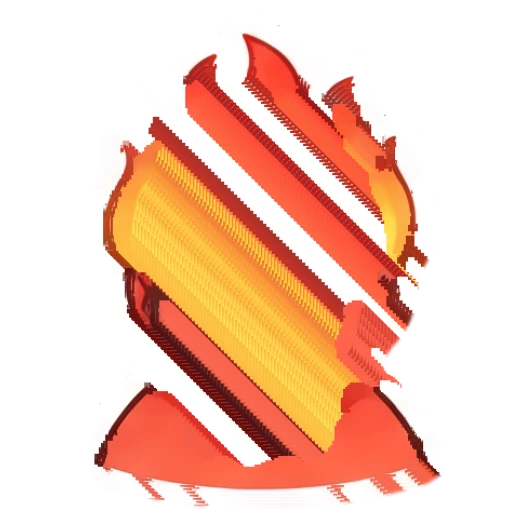 Bald man turning red with flames of anger Bald Guy Daily Life sticker for expressive chats and social replies.