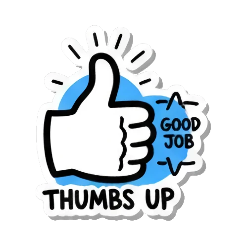Sticker 6 from AI Sticker Pack, designed for expressive chats, social replies, and everyday reactions.