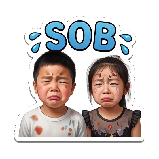 Sticker 13 from AI Sticker Pack, designed for expressive chats, social replies, and everyday reactions.