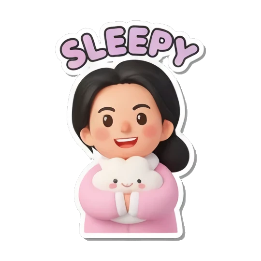 Sticker 4 from AI Sticker Pack, designed for expressive chats, social replies, and everyday reactions.