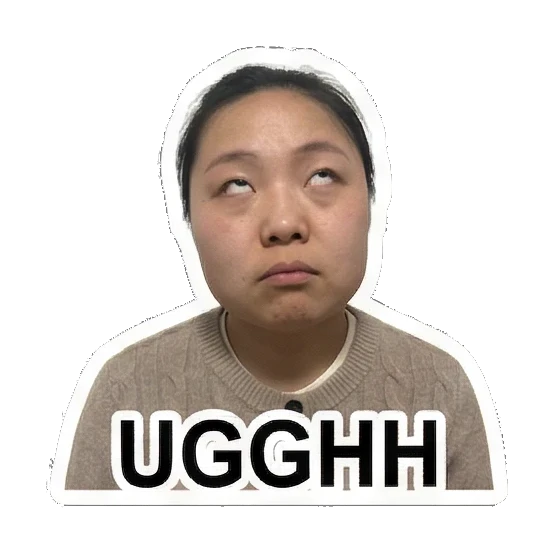 Sticker 7 from AI Sticker Pack, designed for expressive chats, social replies, and everyday reactions.