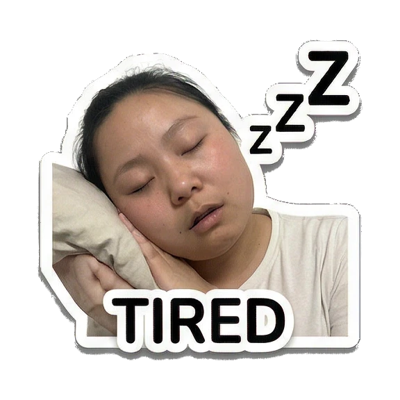 Sticker 10 from AI Sticker Pack, designed for expressive chats, social replies, and everyday reactions.