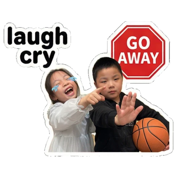 Sticker 15 from AI Sticker Pack, designed for expressive chats, social replies, and everyday reactions.