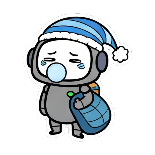 Sticker 13 from AI Sticker Pack, designed for expressive chats, social replies, and everyday reactions.
