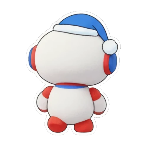 机器人背影思考 Little Tech Buddy sticker for expressive chats and social replies.