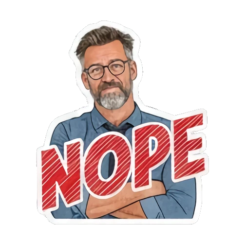 表达喜怒哀乐情绪 Mr. Expressive: Daily Reactions sticker for expressive chats and social replies.