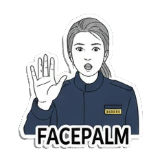 举手欢呼雀跃YAY Digital Moods of a Modern Girl sticker for expressive chats and social replies.