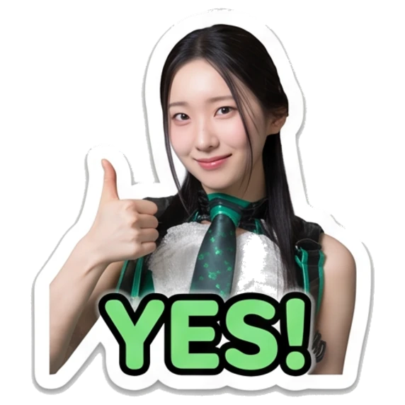 Sticker 5 from AI Sticker Pack, designed for expressive chats, social replies, and everyday reactions.