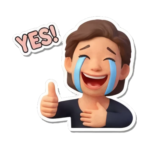 萌系人物动态 Pop Mart Girl's Moods sticker for expressive chats and social replies.