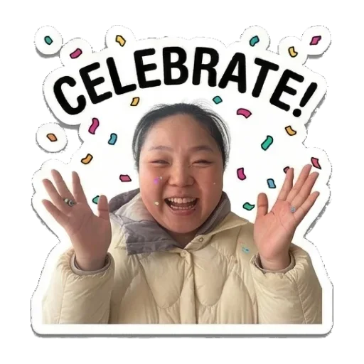 幽默风趣，传情达意 Real Person Expressive Stickers sticker for expressive chats and social replies.