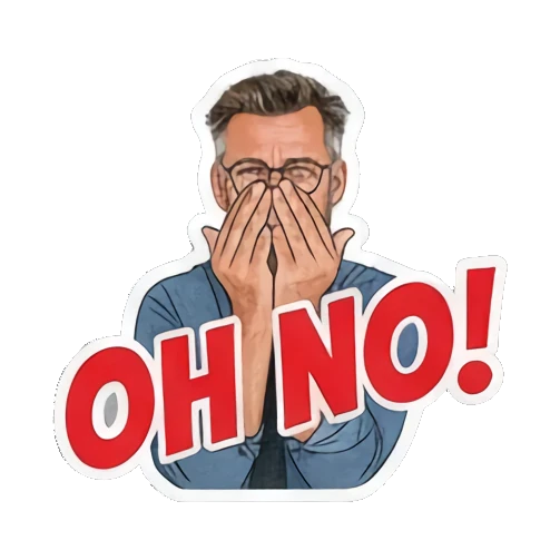 胡须大叔的喜怒哀乐 Mr. Expressive: Daily Reactions sticker for expressive chats and social replies.