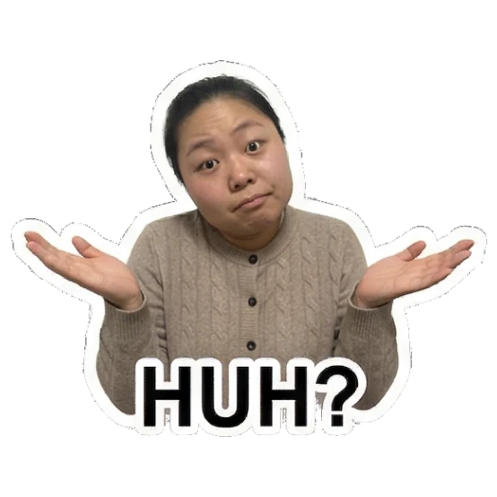 Sticker 6 from AI Sticker Pack, designed for expressive chats, social replies, and everyday reactions.