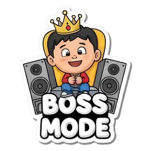 Boy wearing a bucket hat Street Style Hip-Hop Boy sticker for expressive chats and social replies.
