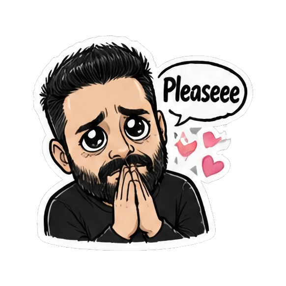 Sticker 13 from Mood Story 8d87a08f, designed for expressive chats, social replies, and everyday reactions.