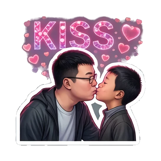 Sticker 7 from AI Sticker Pack, designed for expressive chats, social replies, and everyday reactions.