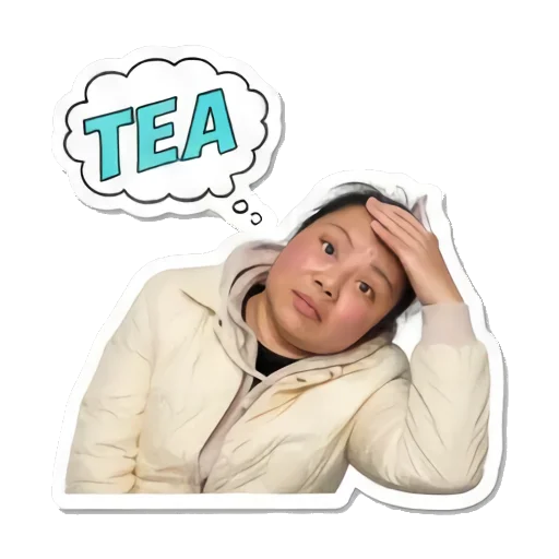 Sticker 11 from AI Sticker Pack, designed for expressive chats, social replies, and everyday reactions.