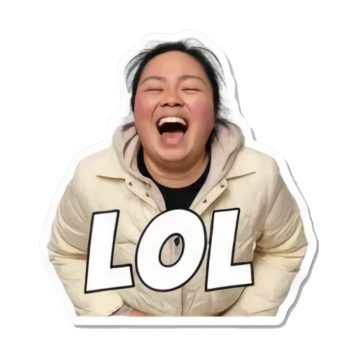 Sticker 1 from AI Sticker Pack, designed for expressive chats, social replies, and everyday reactions.