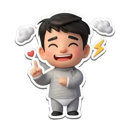 小男孩伤心哭泣 Little Boy Daily Adventures sticker for expressive chats and social replies.